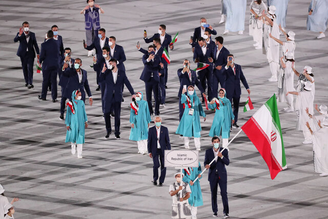 شهسواری و الفتی پرچمداران المپیکی ایران در پاریس
